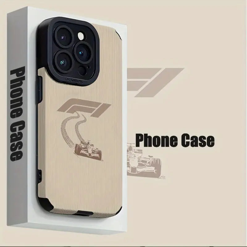 F1 Engraved Wooden Phone Case