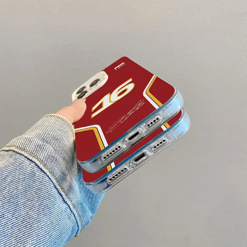 Charles Leclerc #16 Racing Number Case