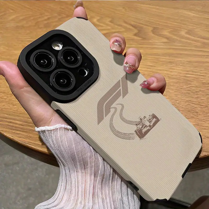 F1 Engraved Wooden Phone Case