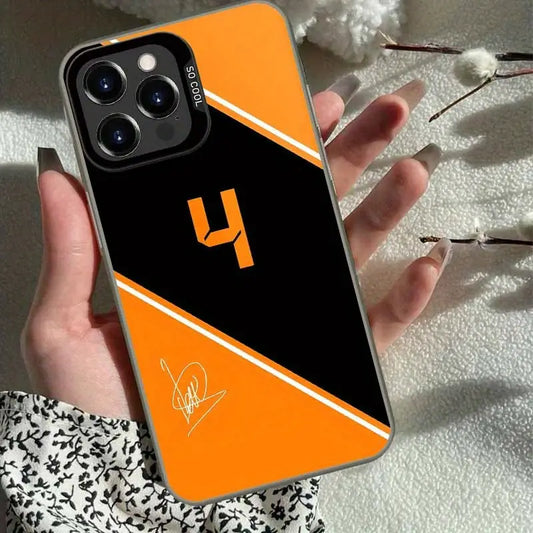 Lando Norris #4 Racing Number Case