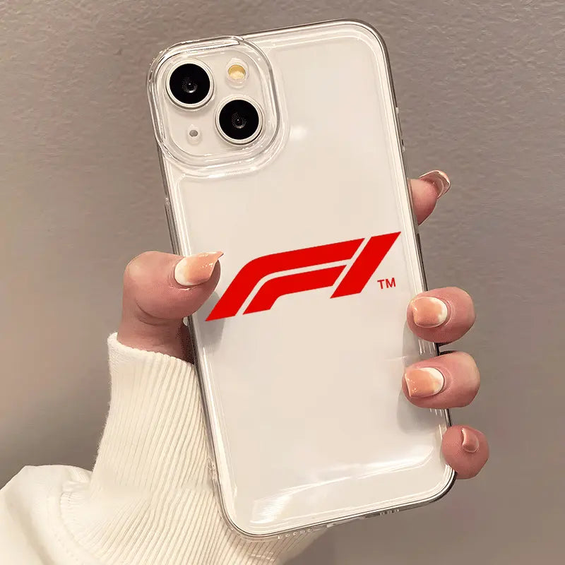 F1 Redline Clear iPhone Case