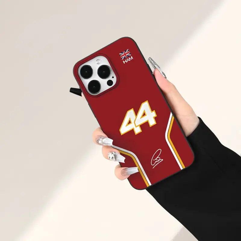 Lewis Hamilton #44 Racing Number Case