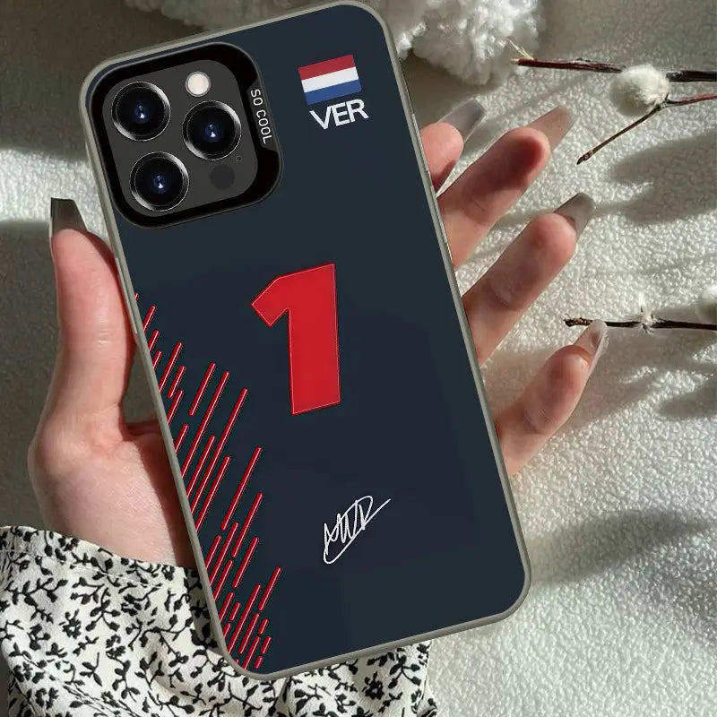 Max Verstappen #1 Racing Number Case