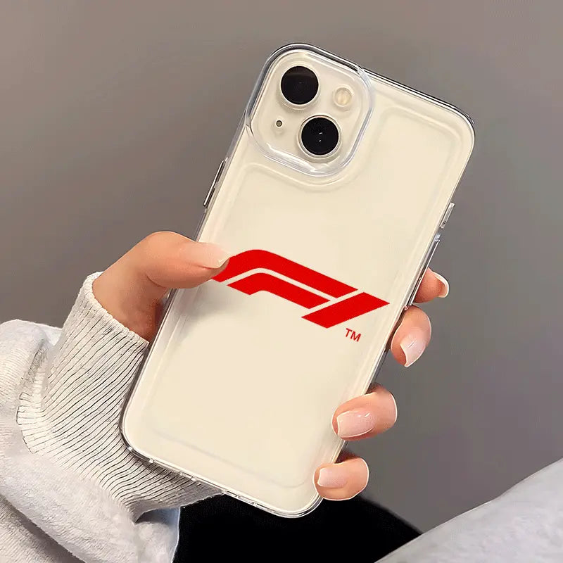 F1 Redline Clear iPhone Case