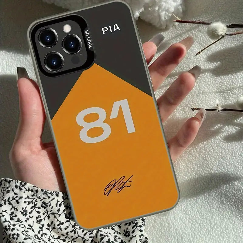 Oscar Piastri #81 Racing Number Case
