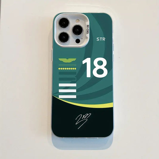 Lance Stroll #18 Racing Number Case