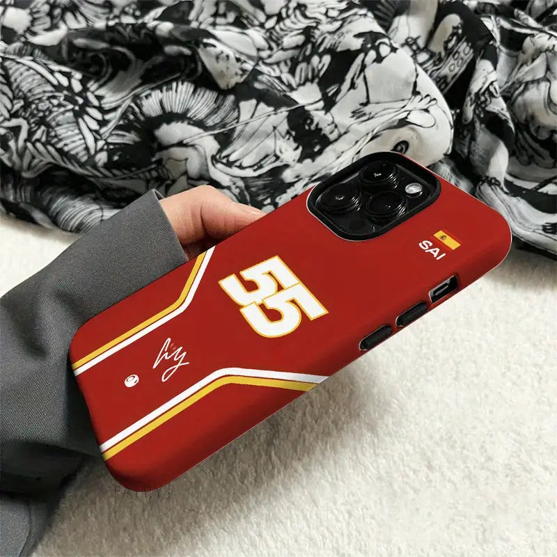 Carlos Sainz #55 Racing Number Case