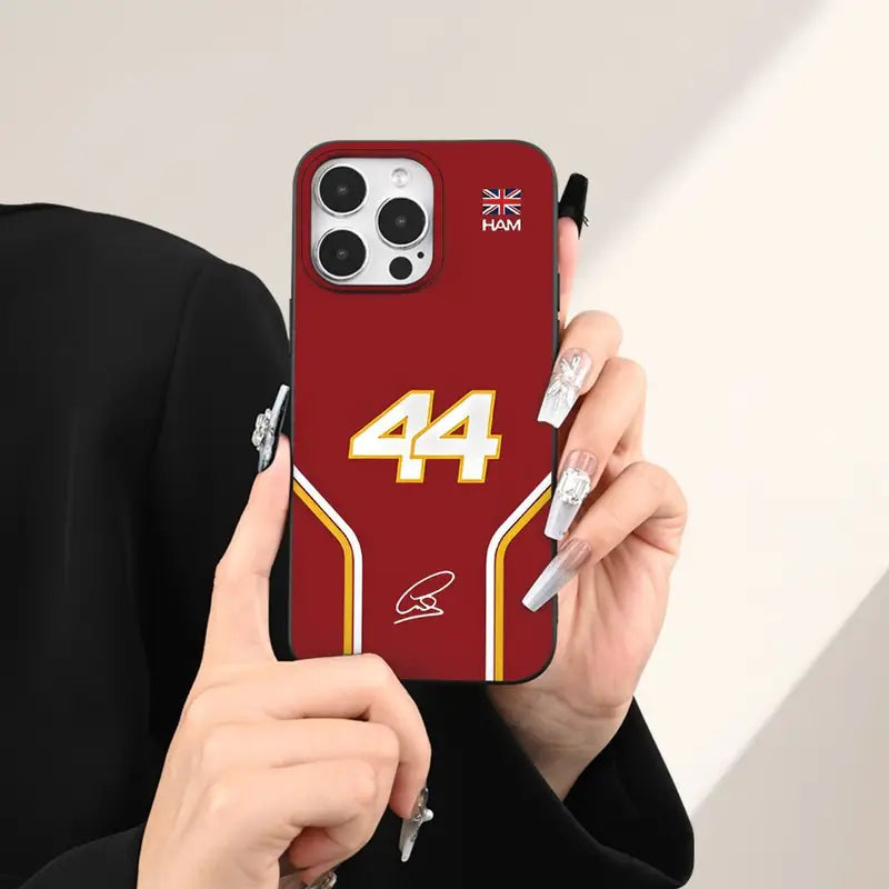 Lewis Hamilton #44 Racing Number Case