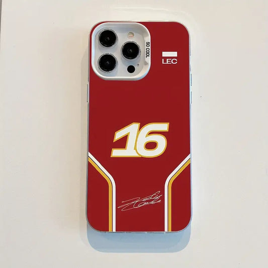 Charles Leclerc #16 Racing Number Case