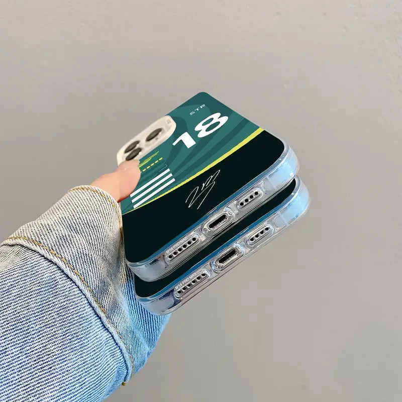 Lance Stroll #18 Racing Number Case