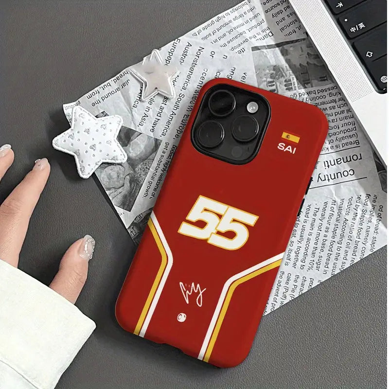 Carlos Sainz #55 Racing Number Case